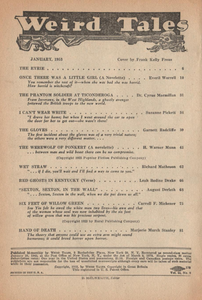 Weird Tales, Vol. 44, No. 8