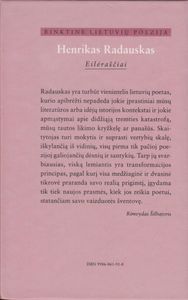 Eilėraščiai