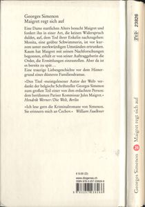 Maigret regt sich auf