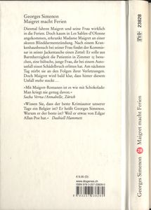 Maigret macht Ferien