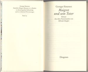 Maigret und sein Toter