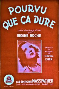 Pourvu Que Ça Dure