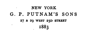 G. P. Putnam's Sons