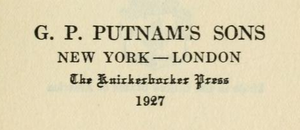 G. P. Putnam's Sons