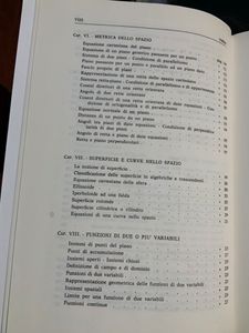 Istituzioni Di Matematiche Per Gli Studenti Di Chimica, Agraria, Scienze Naturali, Economia-Commercio E Statistica - Parte Seconda