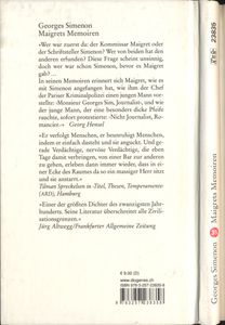Maigrets Memoiren