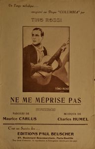 Ne me Méprise Pas