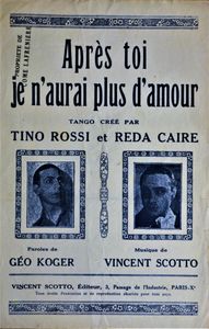 Après Toi, Je N'aurai Plus d'Amour