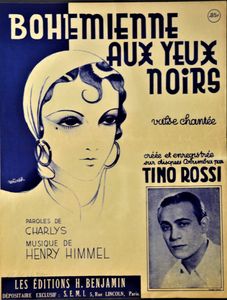 Bohemienne aux Yeux Noirs