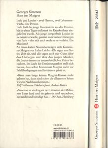 Hier irrt Maigret