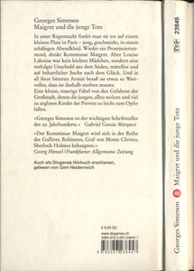Maigret und die junge Tote