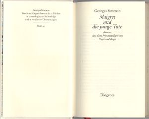 Maigret und die junge Tote