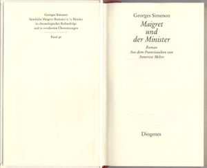 Maigret und der Minister