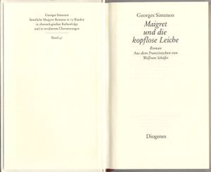 Maigret und die kopflose Leiche