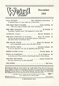 Weird Tales, Vol. 45, No. 5