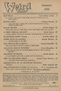 Weird Tales, Vol. 45, No. 6