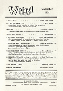 Weird Tales, Vol. 46, No. 4