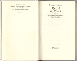 Maigret auf Reisen