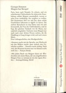Maigret hat Skrupel
