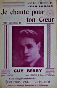 Je Chante Pour Ton Coeur