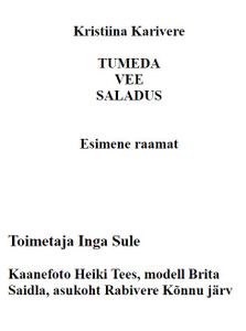 Tumeda vee saladus