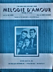 Melodie d'Amour