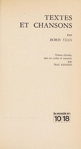 Textes et chansons