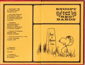 Snoopy And The Red Baron - August 1967