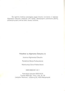 Pokalbiai Su Algimantu Čekuoliu
