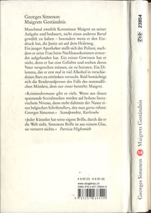 Maigrets Geständnis