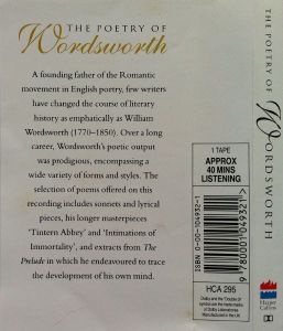 The Poetry of Wordsworth