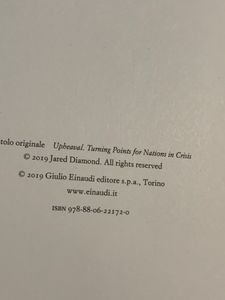 Crisi. Come Rinascono Le Nazioni