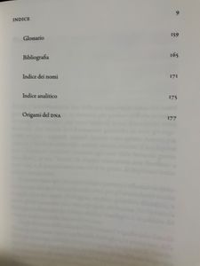DNA. La Vita In Tre Miliardi Di Lettere