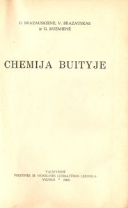 Chemija Buityje