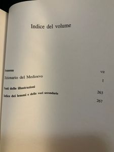 Dizionario Del Medioevo