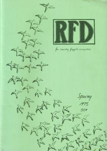 RFD No. 03 Spring 1975 (Really Feeling Divine)