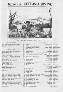 RFD No. 03 Spring 1975 (Really Feeling Divine)