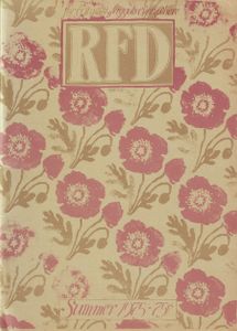 RFD No. 04 Summer 1975 (Rabbits, Faggots and Dragonflies)