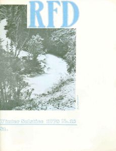RFD No. 18 Winter Solstice 1978 (Revolutionary Faggot Desire)