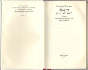 Maigret gerät in Wut