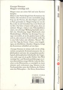 Maigret verteidigt sich