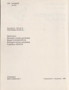 Vaistingieji Augalai