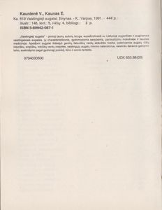 Vaistingieji Augalai