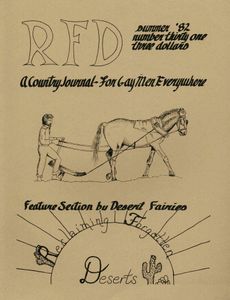 RFD No. 31 Summer 1982 (Reclaiming Forgotten Deserts)