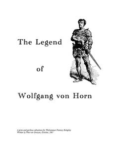 The Legend of Wolfgang von Horn