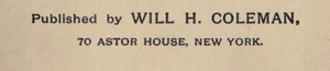 Will H. Coleman