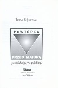 Powtórka Przed Maturą: Gramatyka Języka Polskiego