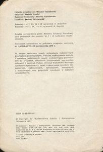Rysunek Techniczny