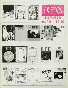 RFD No. 39 Summer 1984 (Retrospective For a Decade)