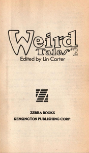 Weird Tales, Vol. 48, No. 2